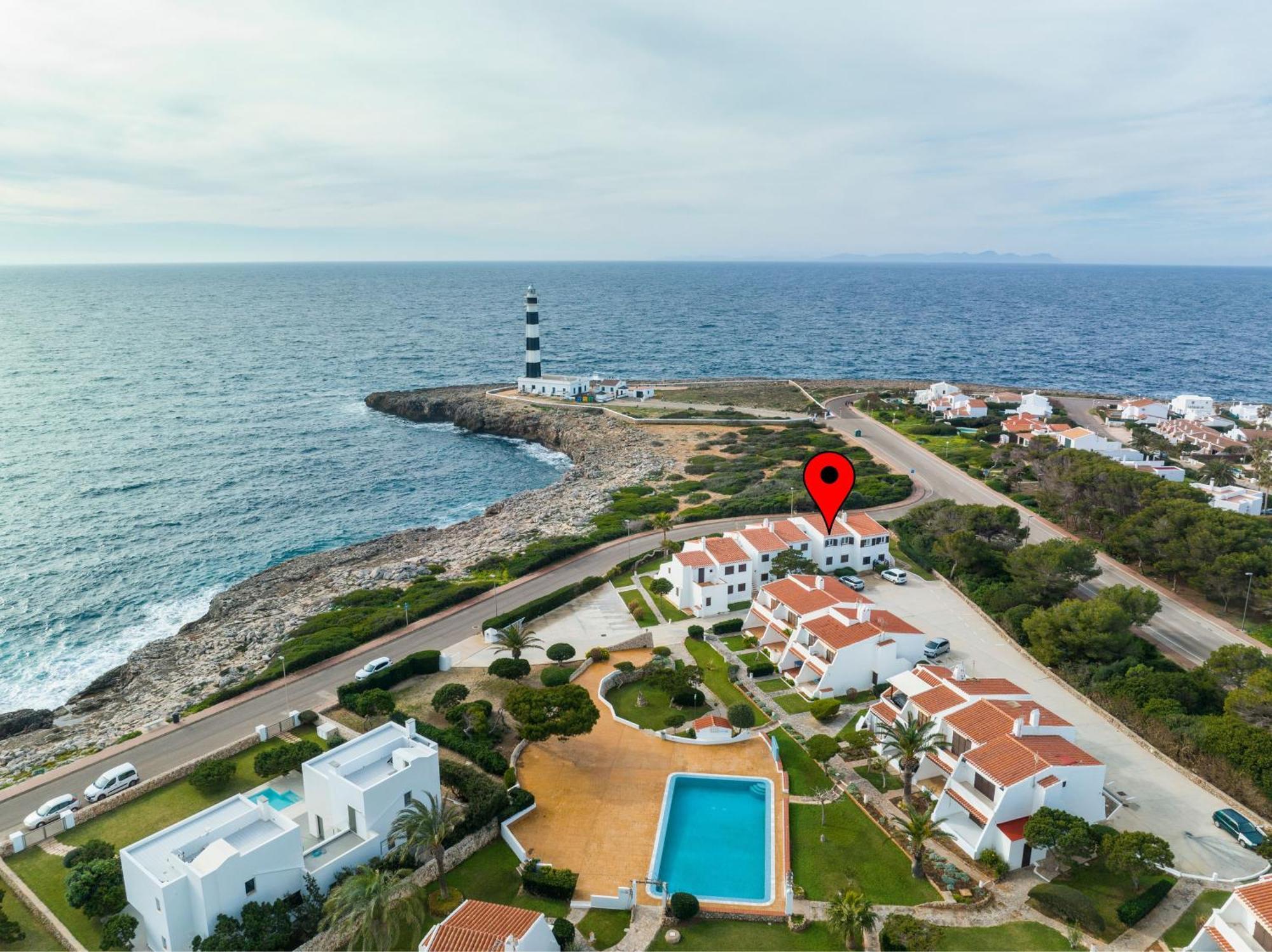 Vista Faro-apartamento Con Balcon Que Mira Al Mar Apartamento Cala'N Bosch (Menorca)