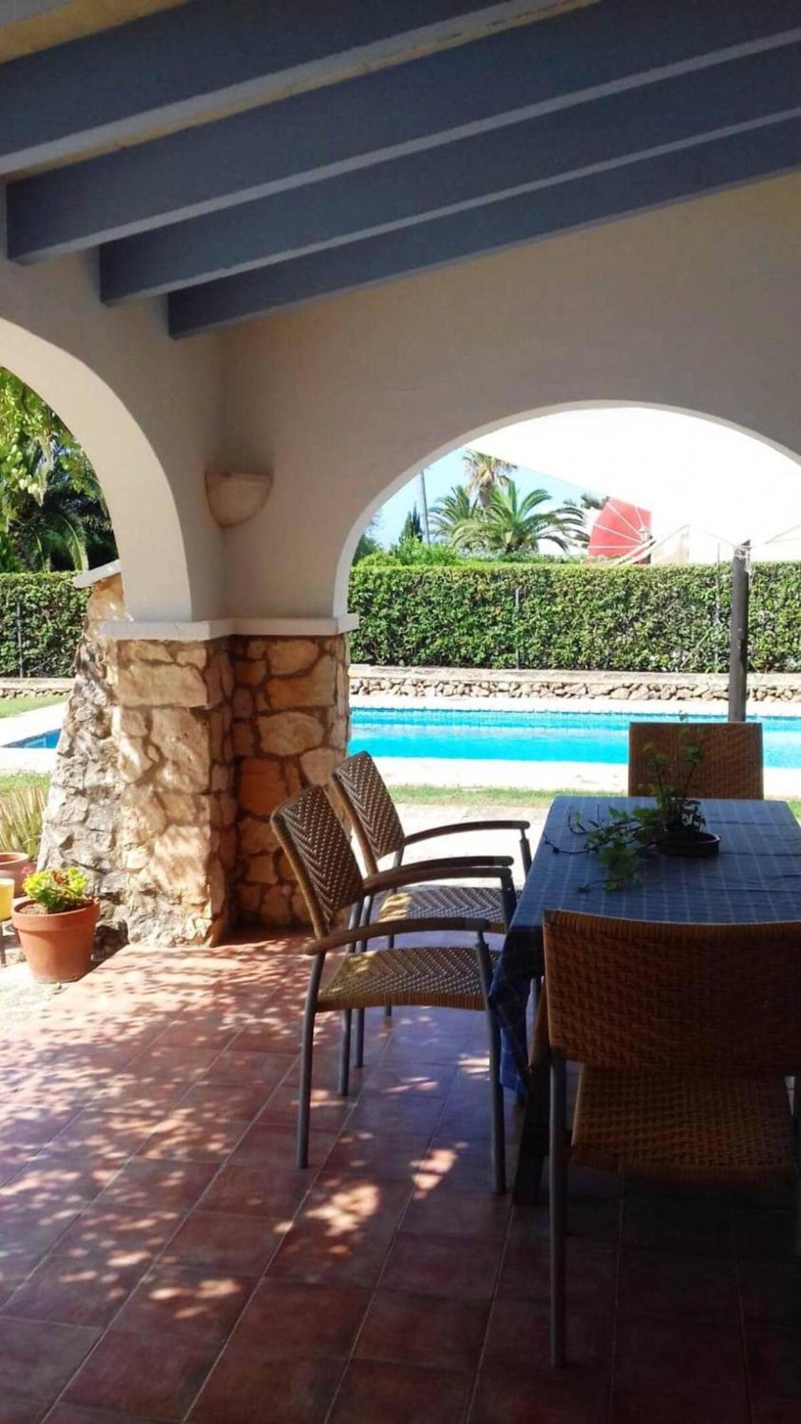 Privada Con Piscina Y Jardin A 200 Metros De La Playa Сasa de vacaciones Sa Caleta
