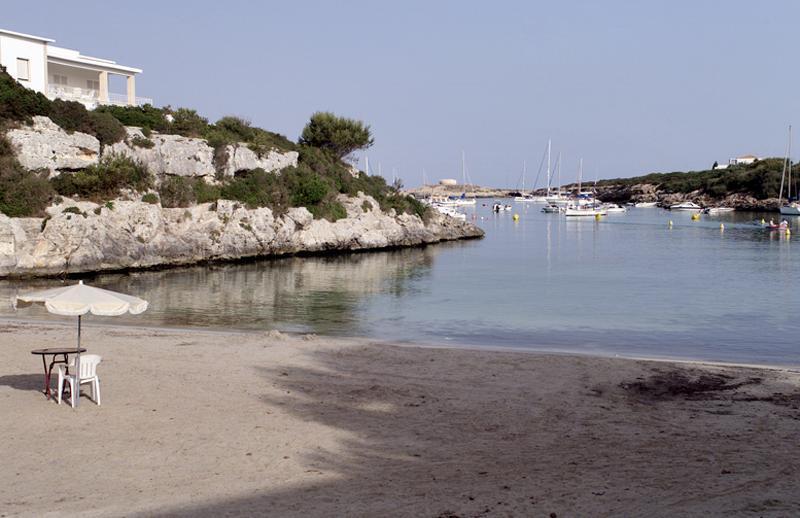 Menorca Caleta Playa Cala Santandria (Menorca)