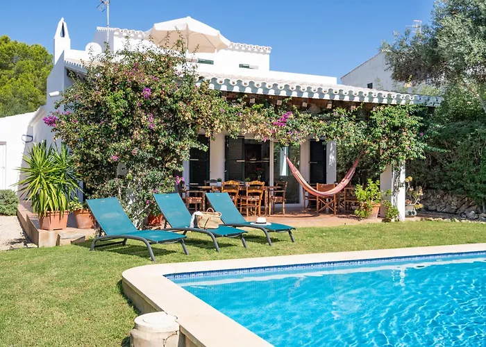 Chalet en Biniancolla con piscina y jardin