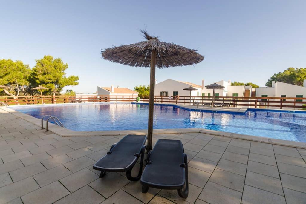Happy Menorca Duplex ,piscina,aire Acondicionado,wiffi