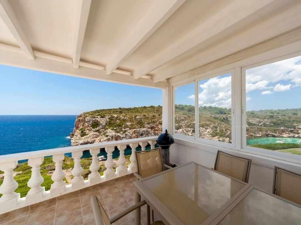 Es Macar Vistas Unicas Al Mar Junto A La Playa Piscina Climatizada Villa Es Canutells
