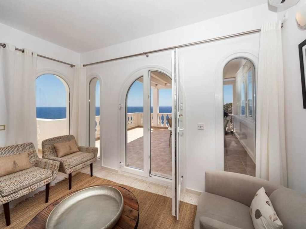 Villa Es Macar Vistas Unicas Al Mar Junto A La Playa Piscina Climatizada
