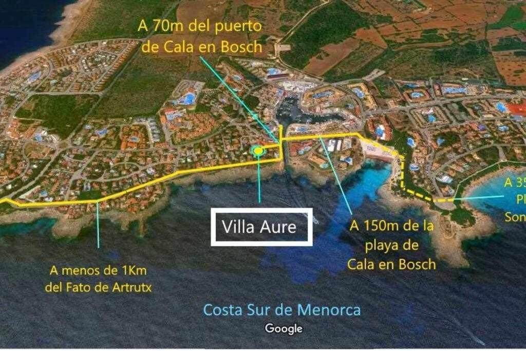 Villa Aure Villa con piscina y aire acondicionado cerca de la playa Cala'N Bosch (Menorca)