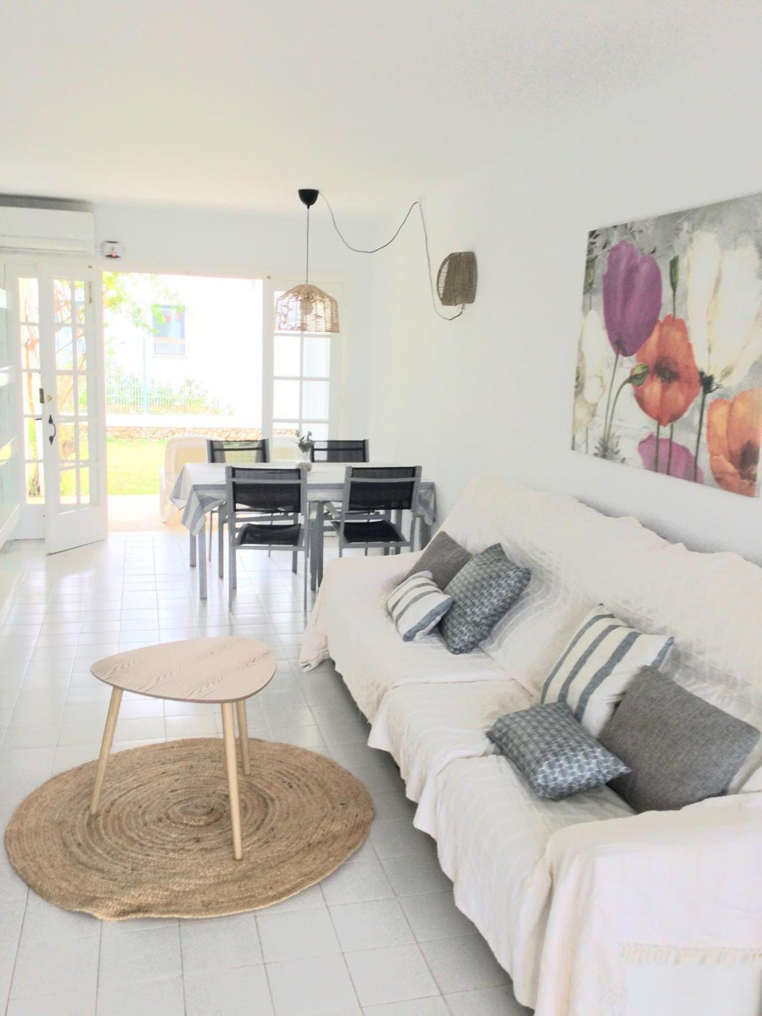 Apartamento Playa Xoriguer Con Piscina Y Jardin
