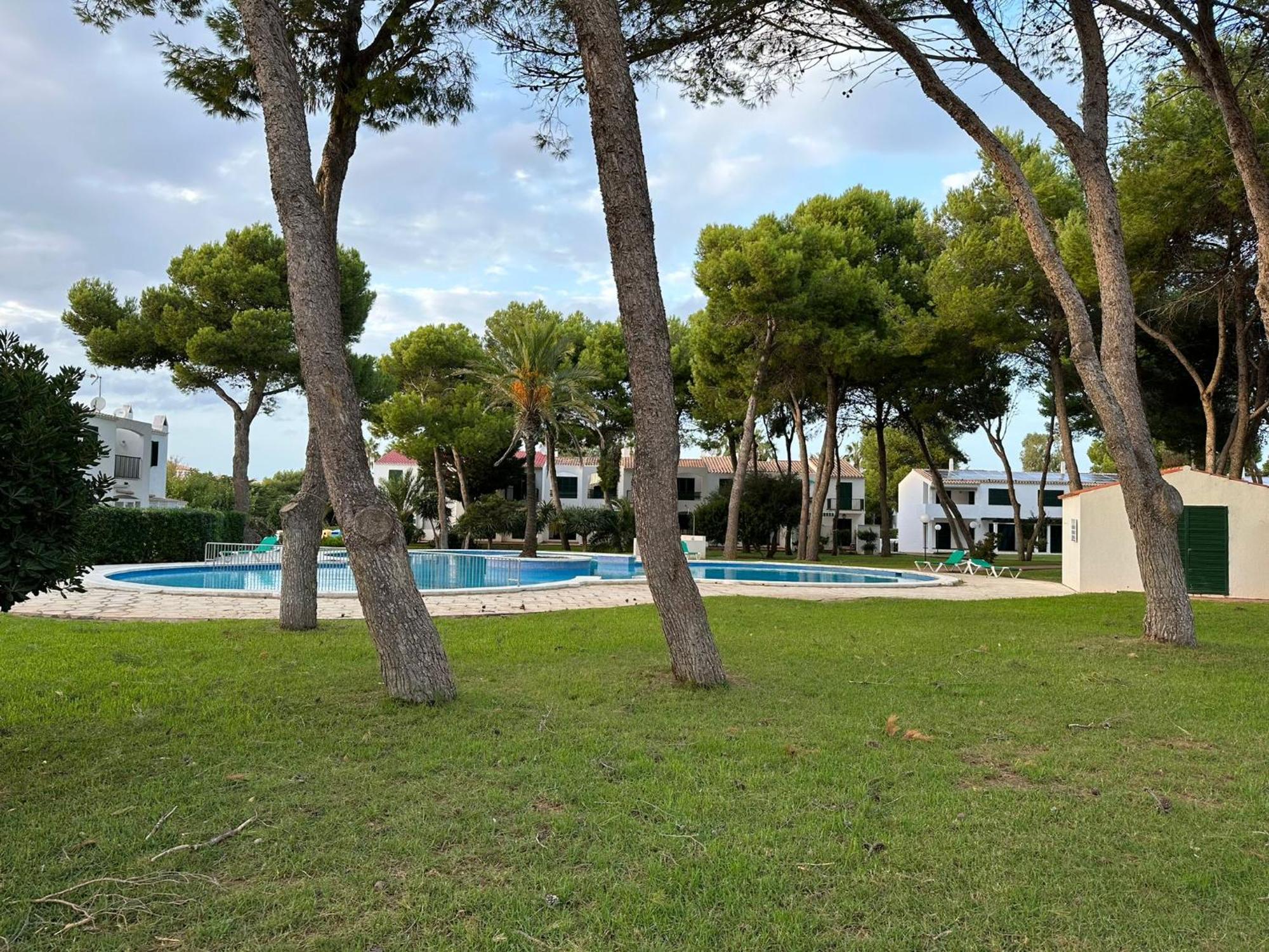 Apartamento Playa Xoriguer Con Piscina Y Jardin