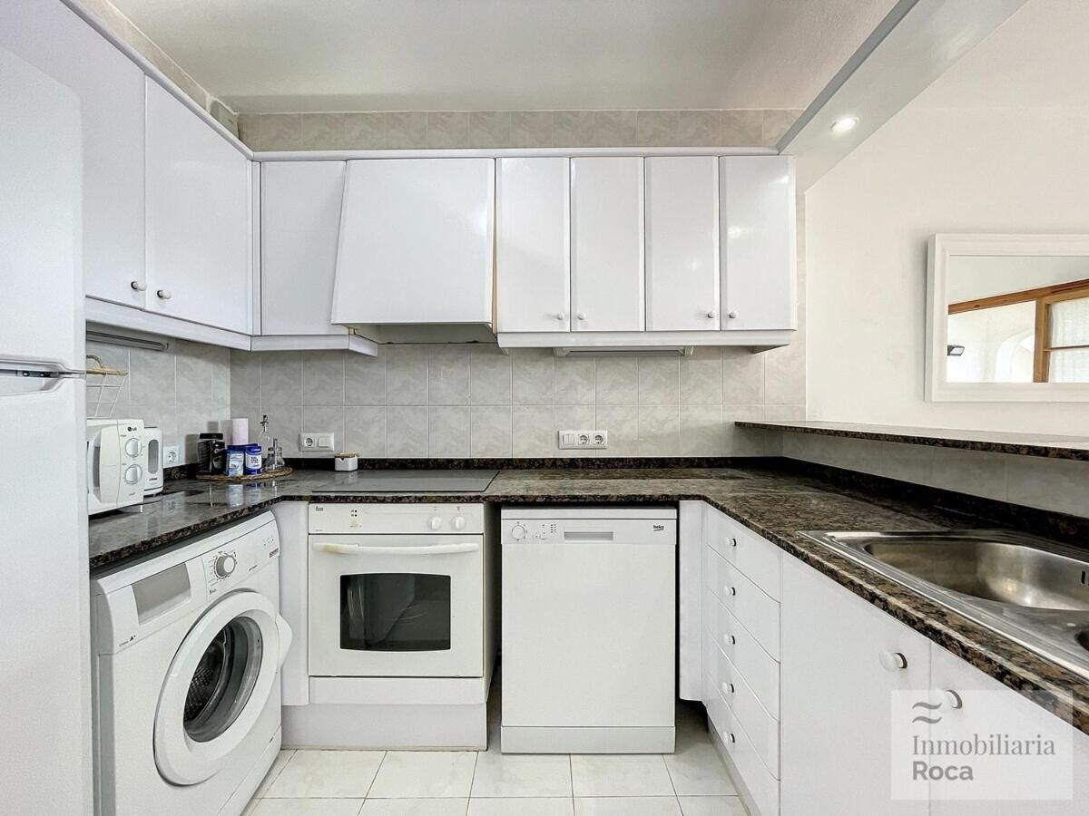 Apartamento Roca Fornells, En Ses Salines Con Piscina Ss24 *