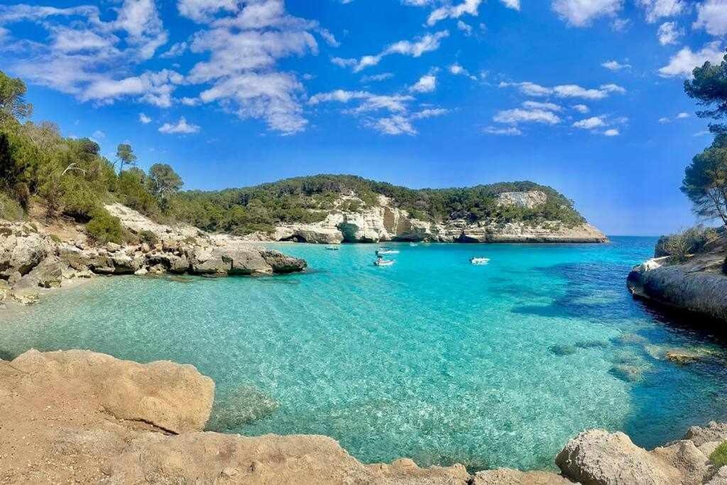 Con Piscina Junto A La Playa - Turqueta. Cala'N Blanes (Menorca)