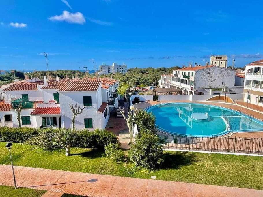 Con Piscina Junto A La Playa - Turqueta. Apartamento Cala'N Blanes (Menorca)