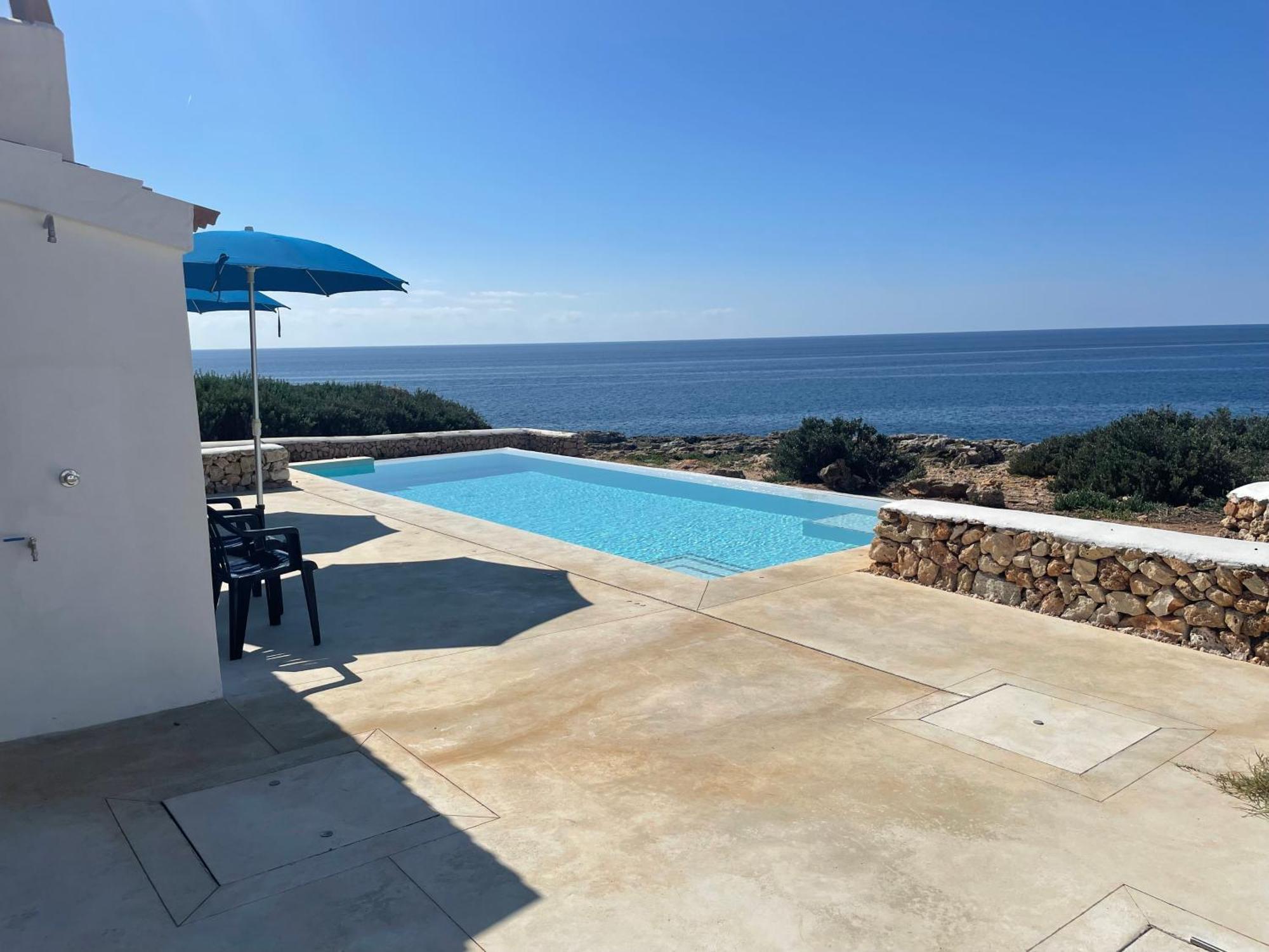 Binisamar Infinity Pool Over The Sea Apartment Binibeca