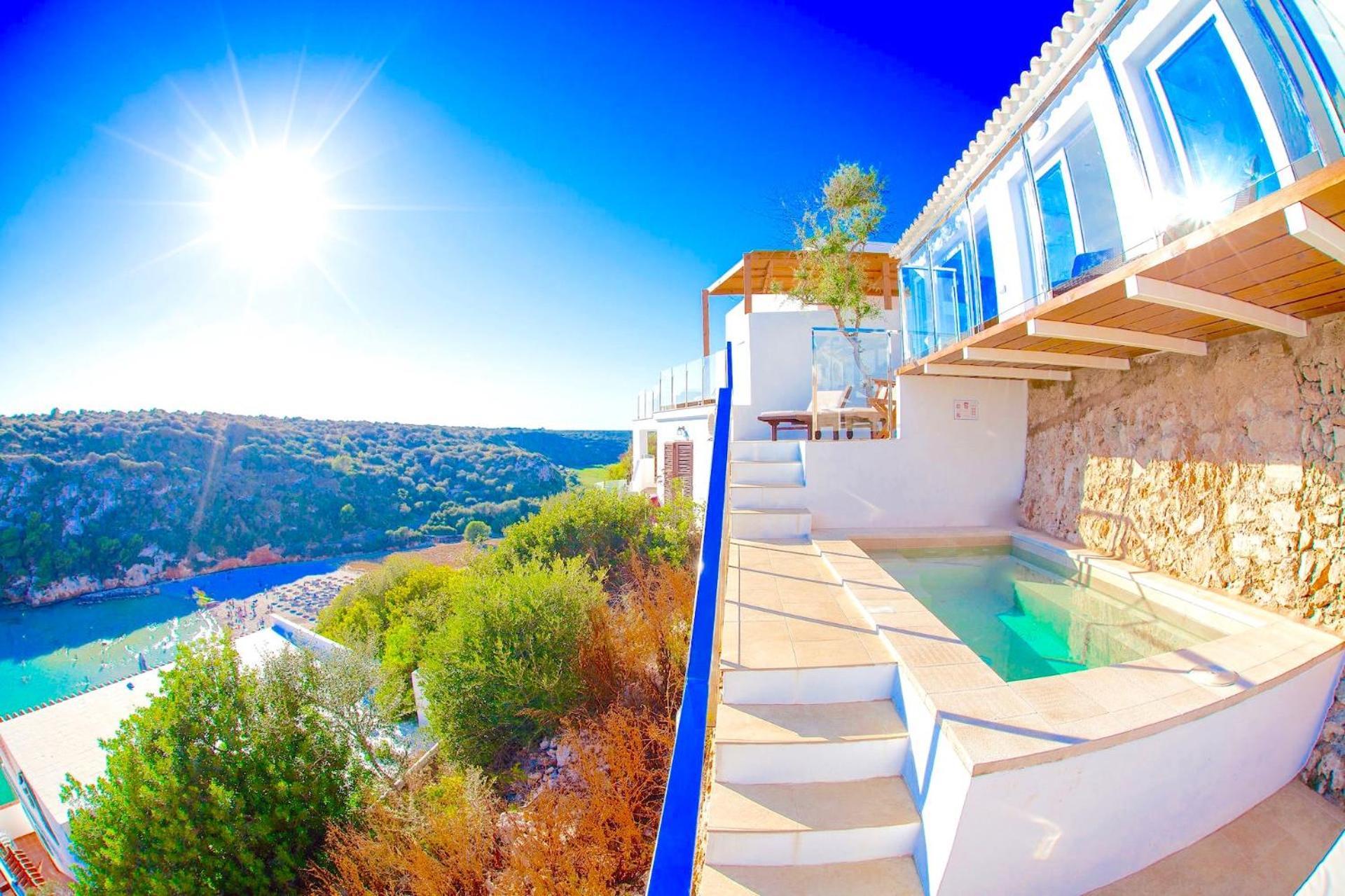 Seafront Bellavista With Heated Pool By Dadovillas * Cala En Porter (Menorca)