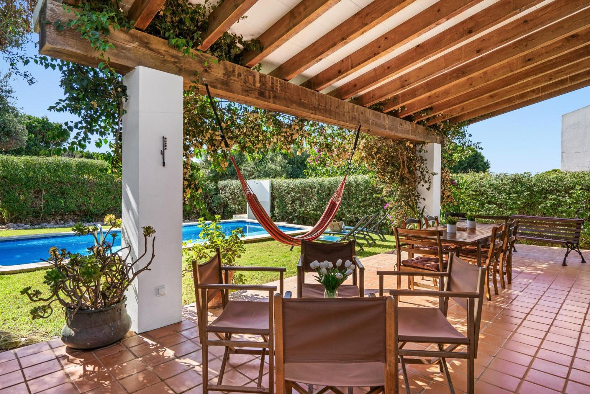 En Biniancolla Con Piscina Y Jardin Сasa de vacaciones Sant Lluís