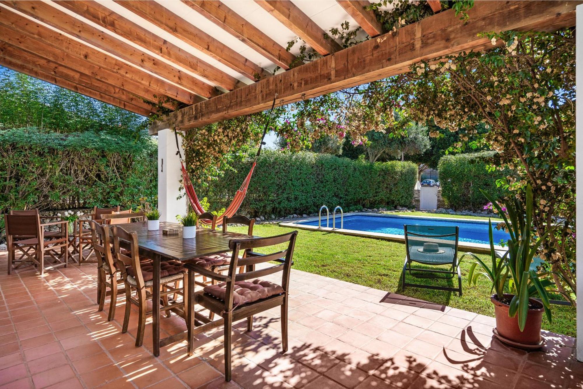 En Biniancolla Con Piscina Y Jardin Сasa de vacaciones