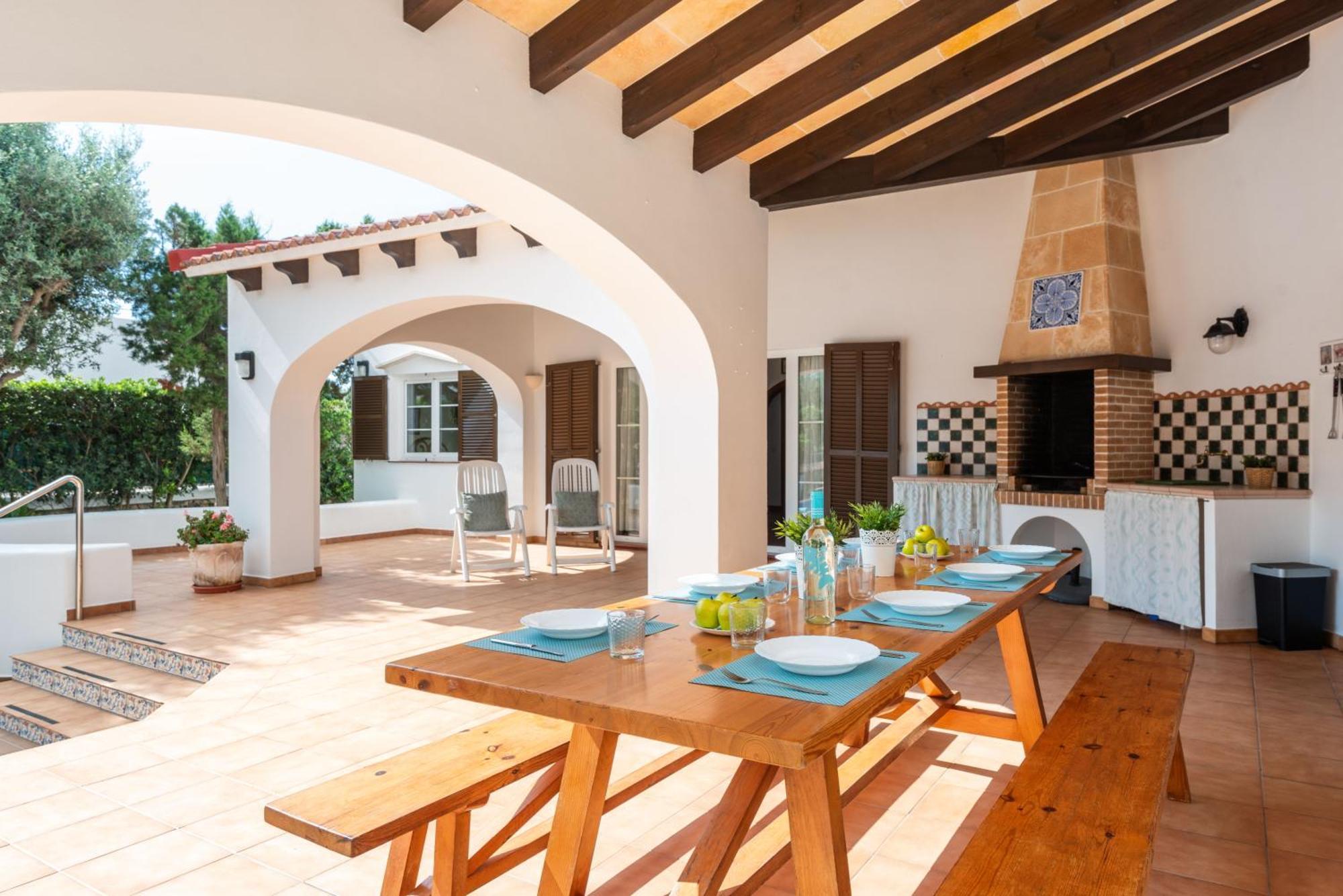 Villa Juana Blanes Cala'N Blanes (Menorca)