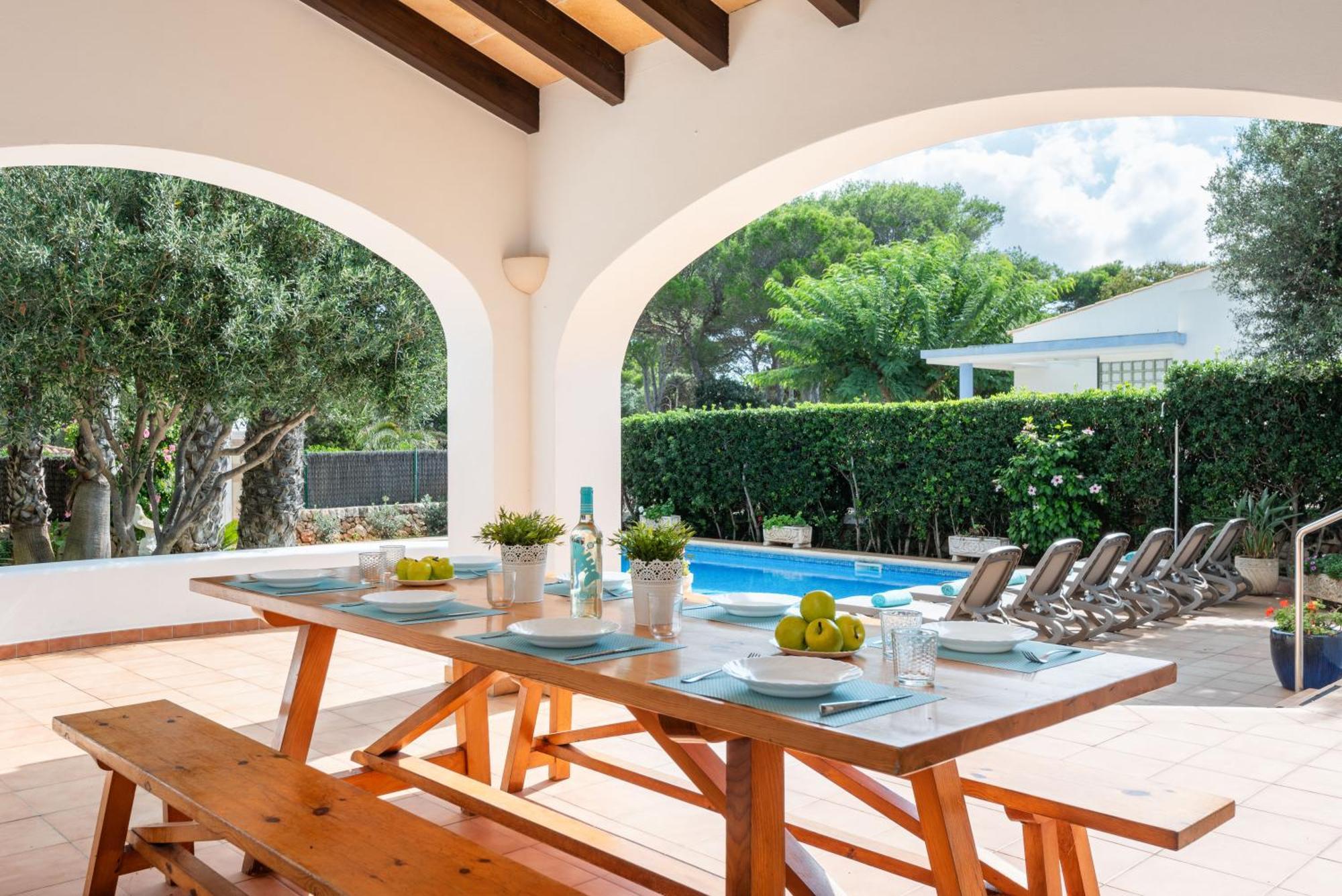 Villa Juana Blanes Cala'N Blanes (Menorca)