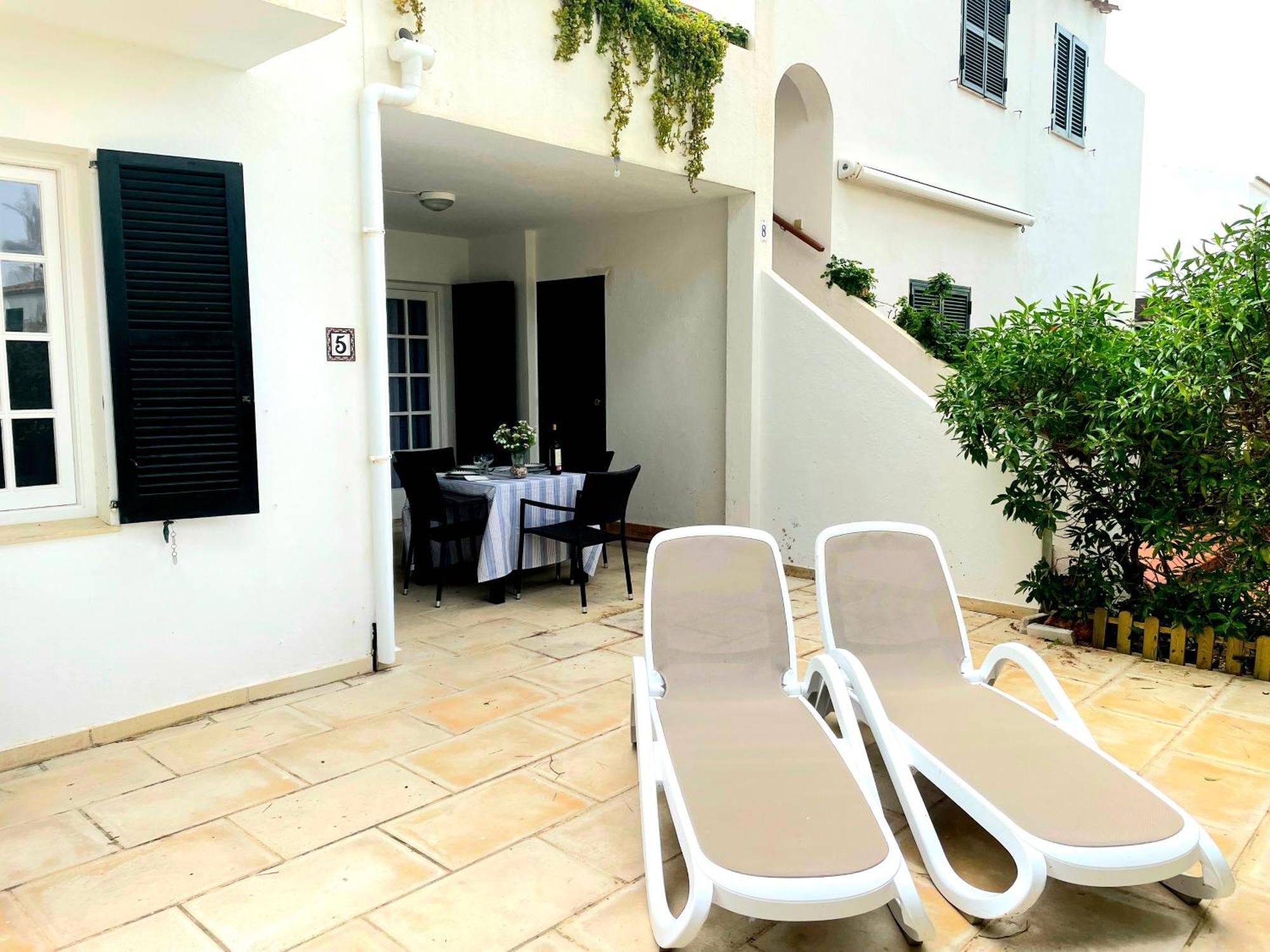 Playa Xoriguer Con Piscina Y Jardin Apartamento Son Xoriguer