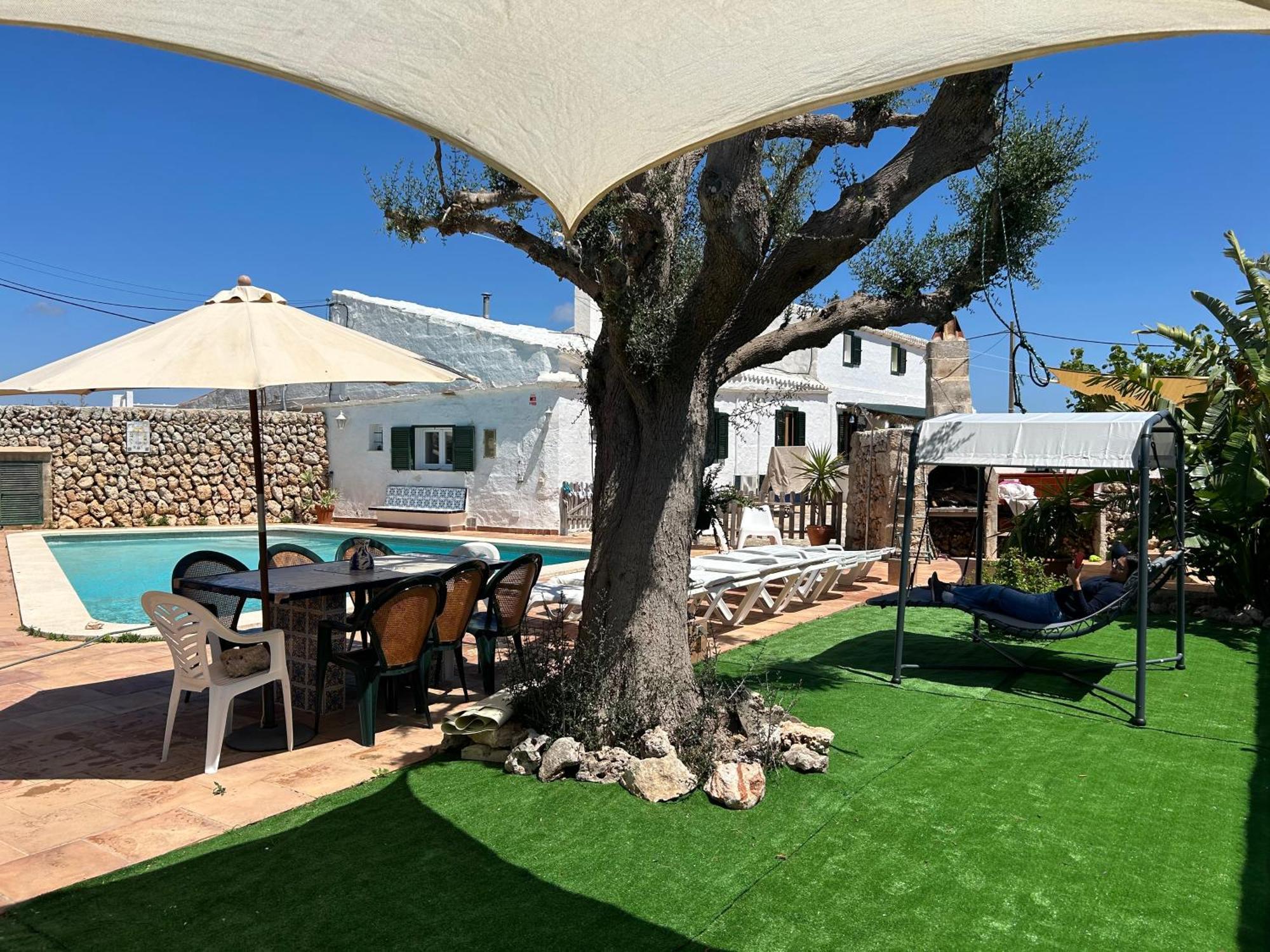 Menorquina Con Piscina Y Barbacoa *