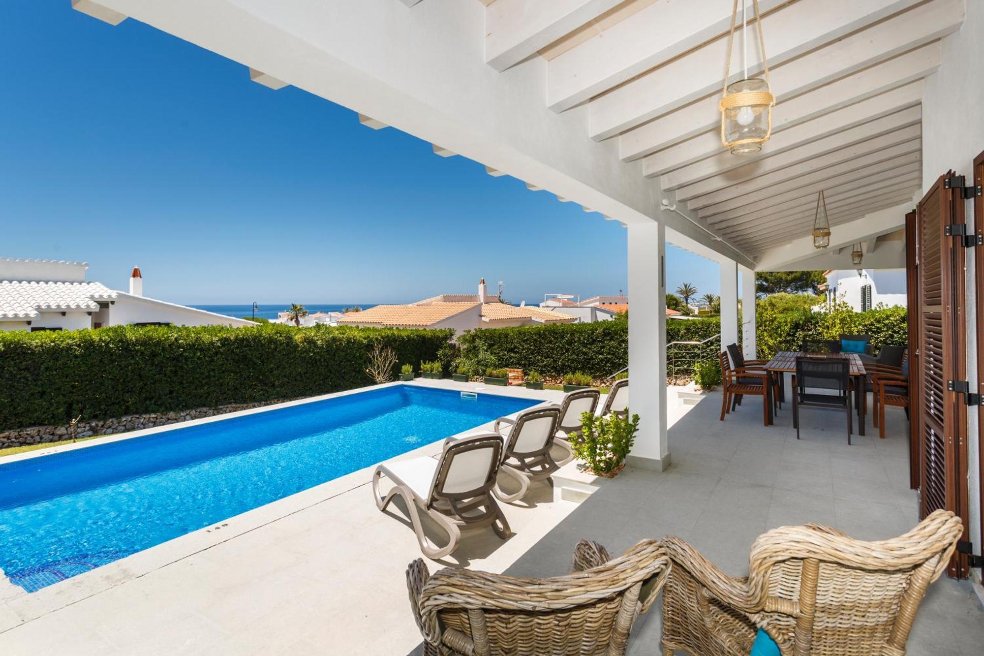 Bini Sole - De Lujo Con Piscina En Menorca Villa Binibeca