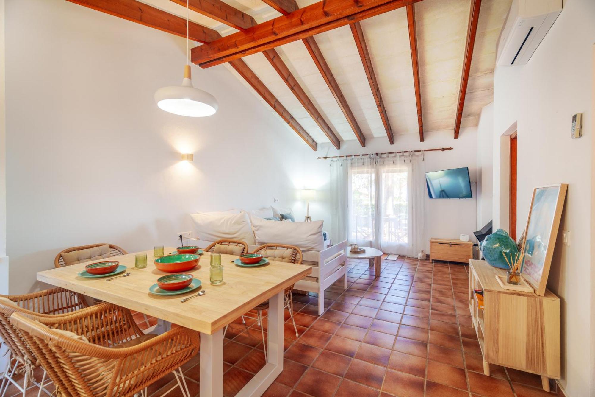 Apartamento Es Peix Blau - Apartamento Reluciente Con Piscina