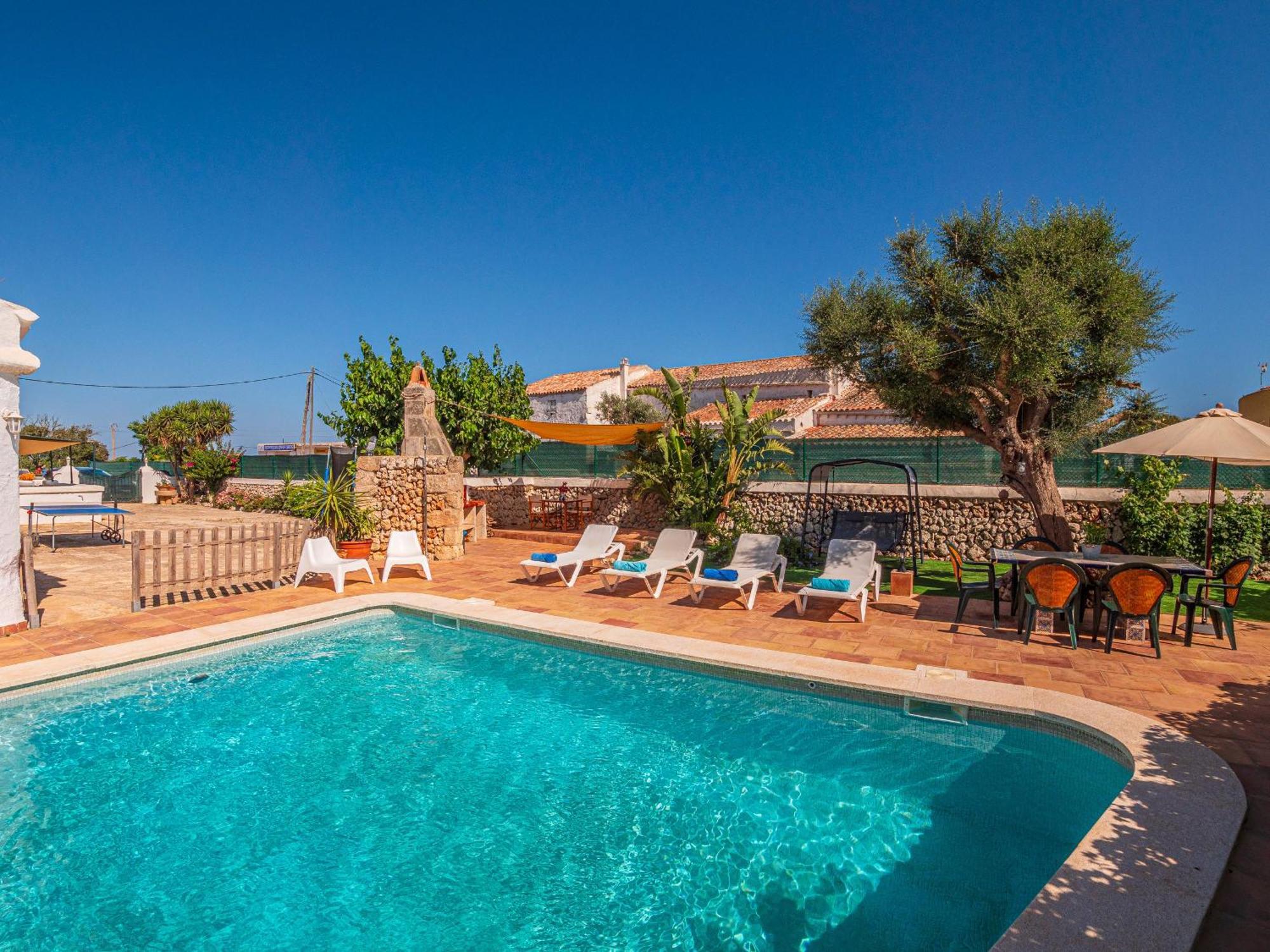 Menorquina Con Piscina Y Barbacoa Sant Climent