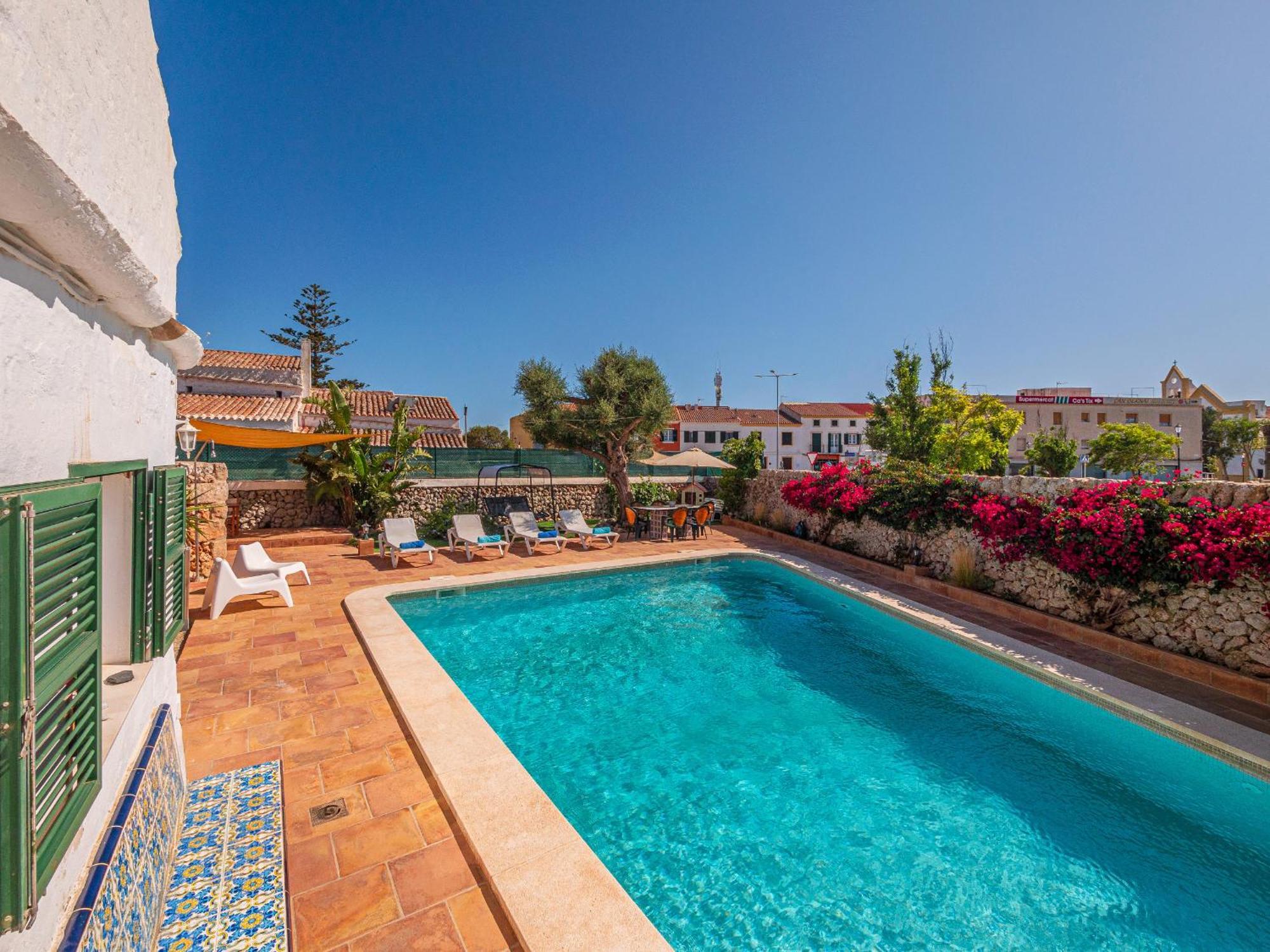Menorquina Con Piscina Y Barbacoa *