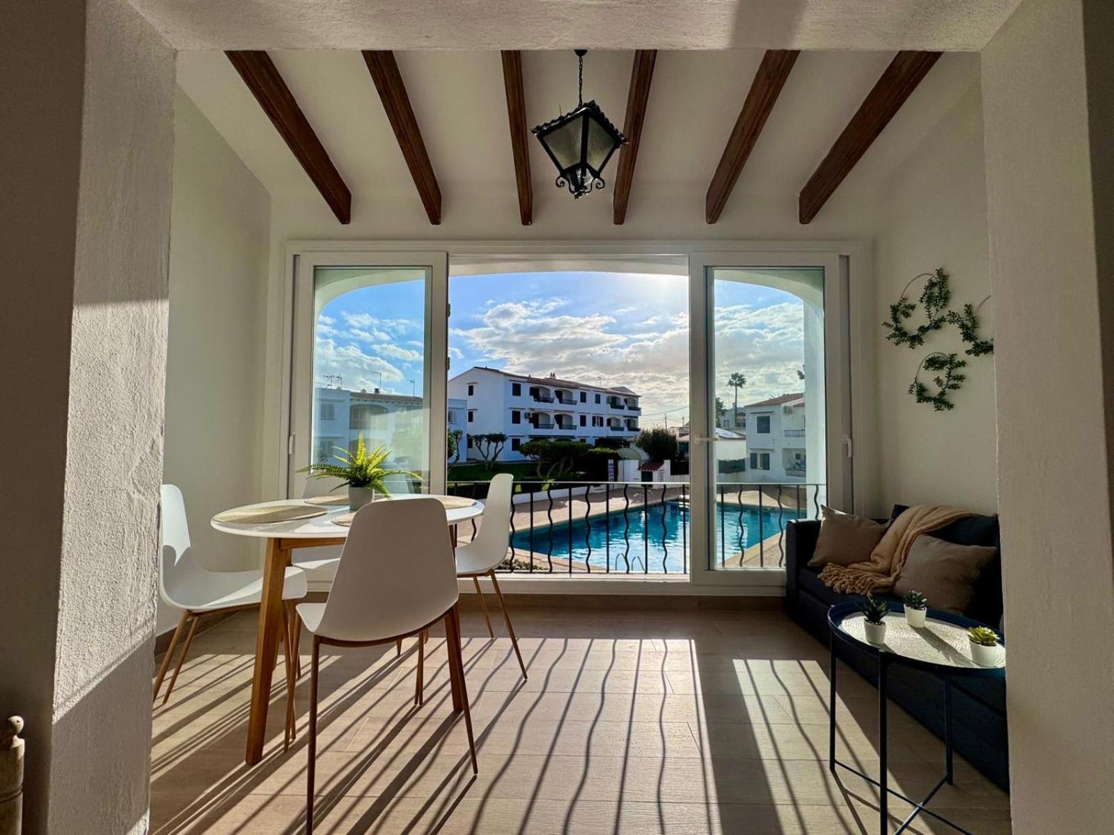Apartamento Precioso Residencial Con Piscina Cala En Porter (Menorca)