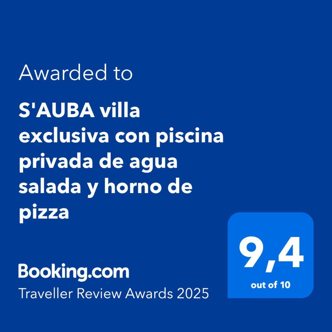 S'auba Exclusiva Con Piscina Privada De Agua Salada Y Horno De Pizza Villa *