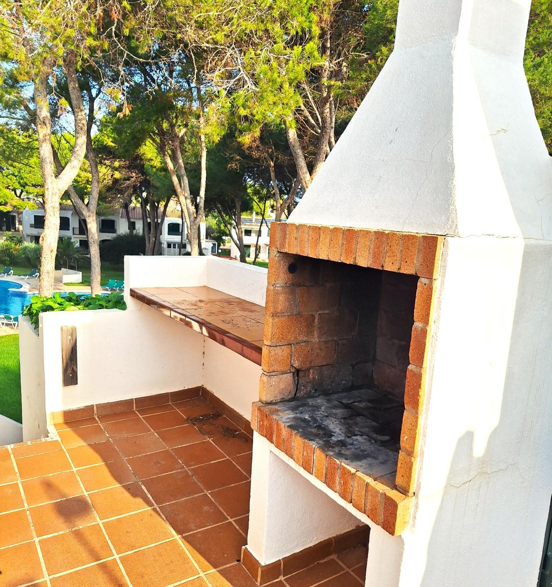 Al Lado De La Playa En Xoriguer-ciutadella Con Piscina Apartamento