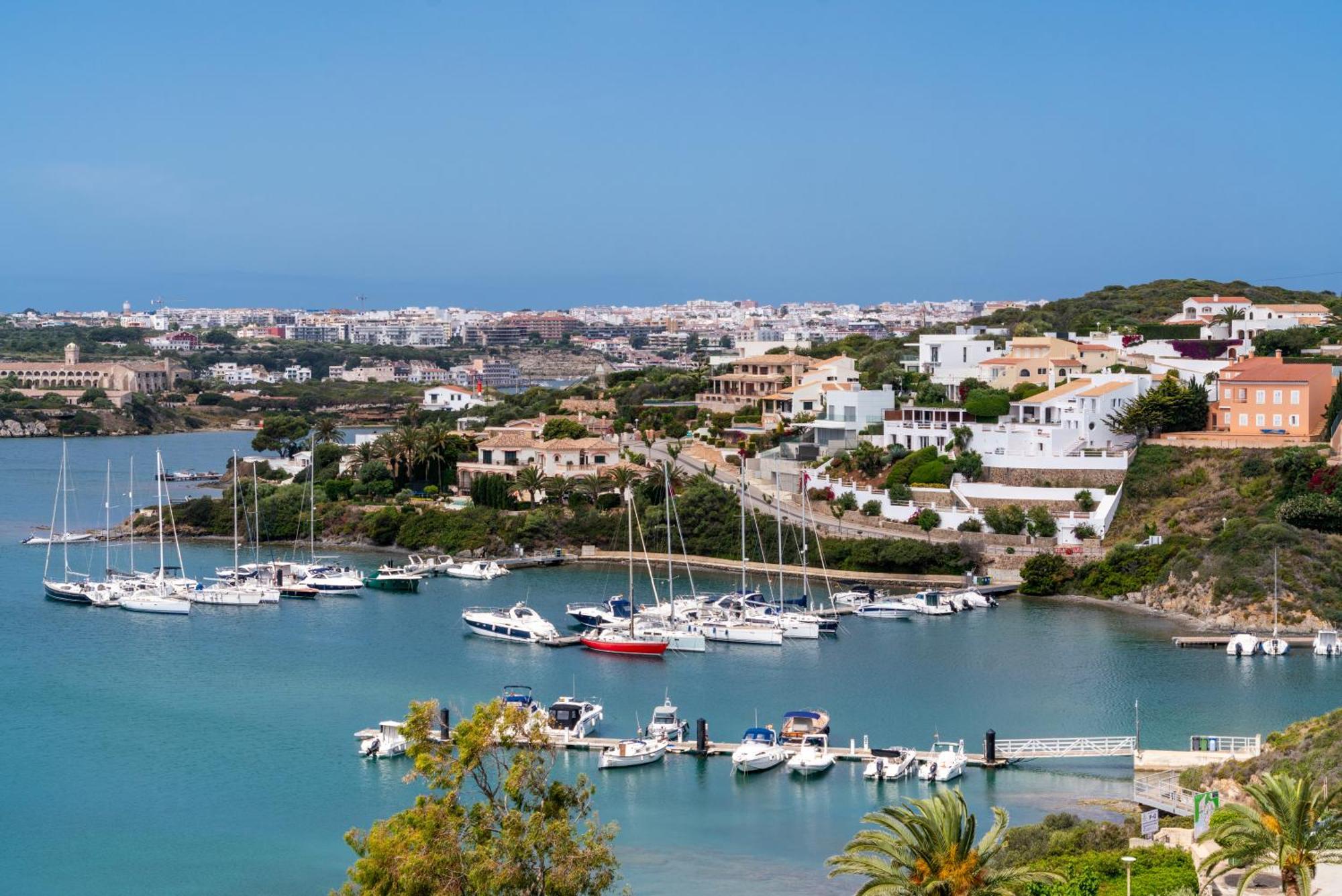 Elegant In Cala Llonga With Harbour Views, Menorca *