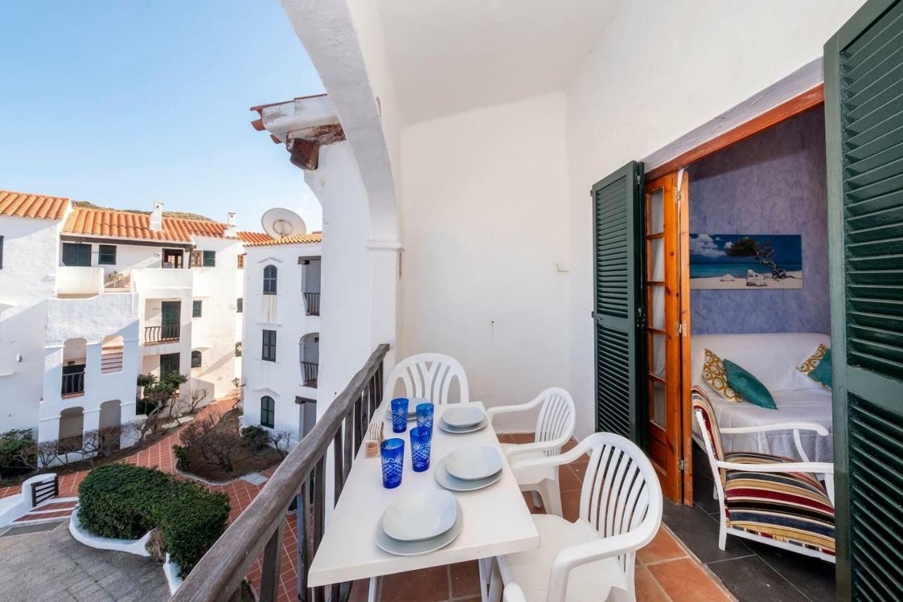 Apartamento Playas De Fornells Con Piscina Comunitaria Y Vistas Al Mar * Es Mercadal