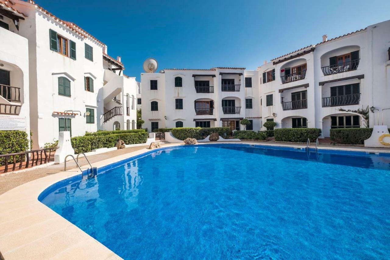 Apartamento Playas De Fornells Con Piscina Comunitaria Y Vistas Al Mar