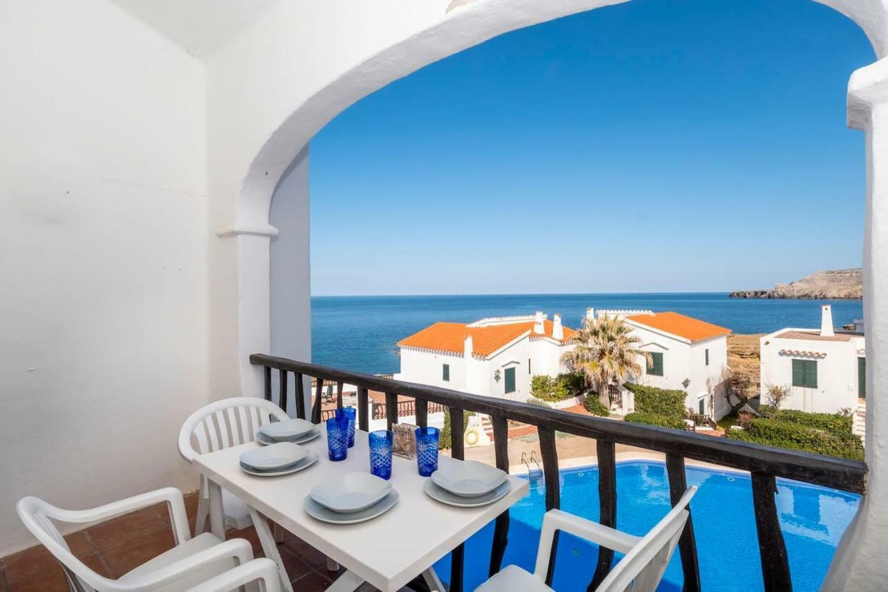 Apartamento Playas De Fornells Con Piscina Comunitaria Y Vistas Al Mar * Es Mercadal