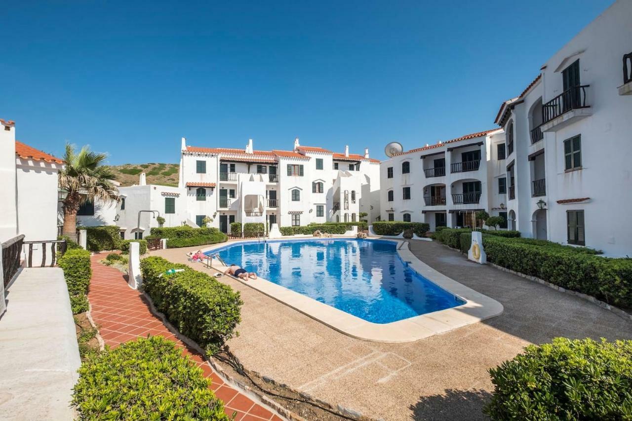 Apartamento Playas De Fornells Con Piscina Comunitaria Y Vistas Al Mar Es Mercadal