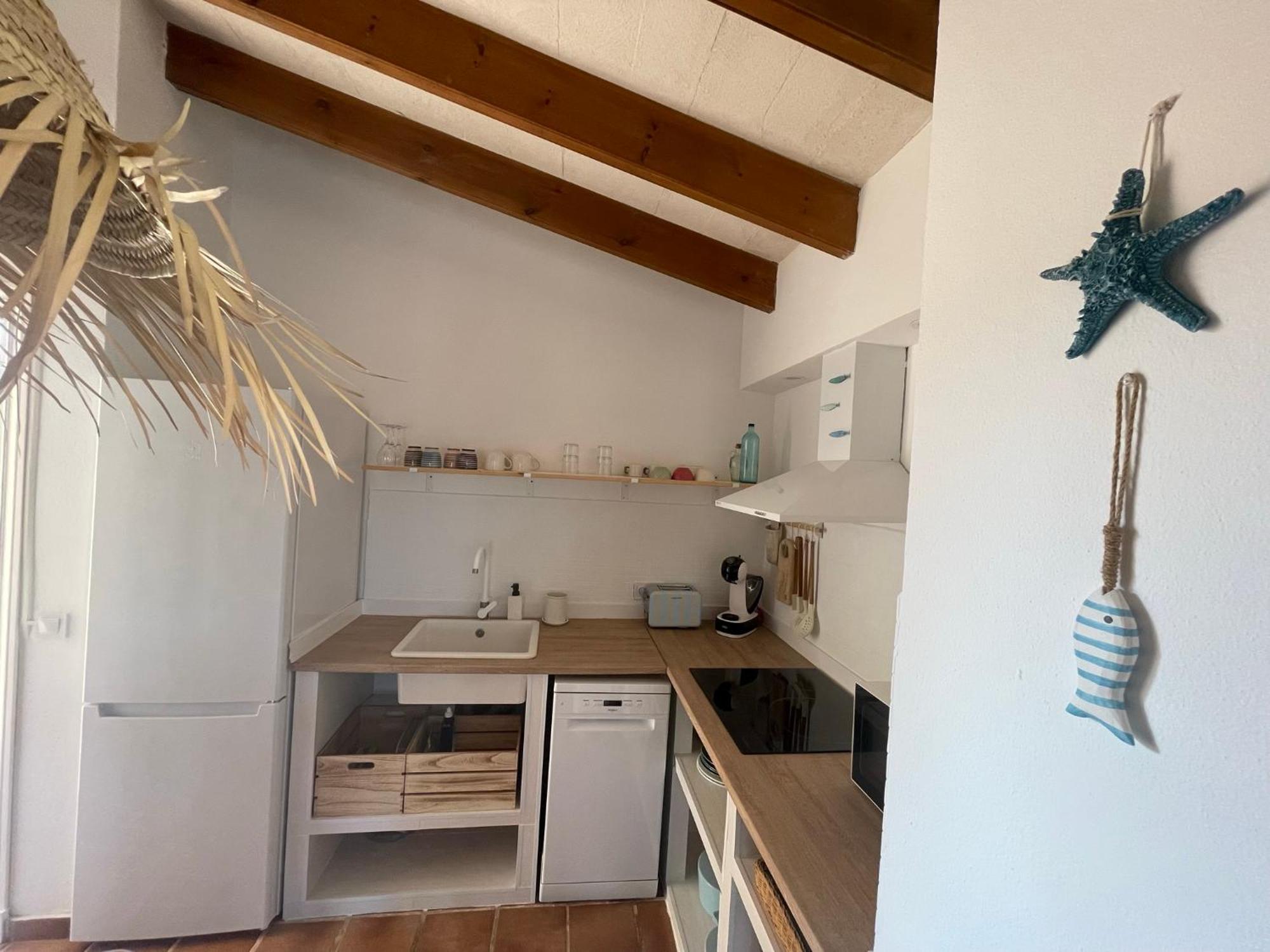 Casa Turqueta-son Xoriguer, Bungalow A 250m De La Playa * Son Xoriguer